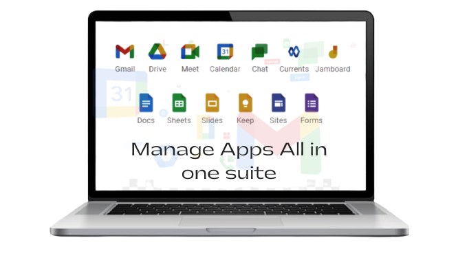 Manage Apps - Meet Workspace